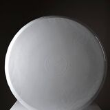 Large vintage/antique white Limoges fine porcelain pie dish