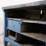 Industrial workbench in oak