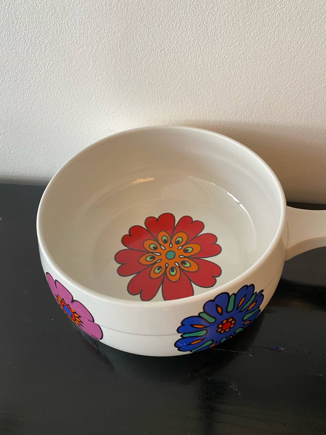 Rare vegetable caquelon by Villeroy & Boch, vintage 60s/70s, variant.