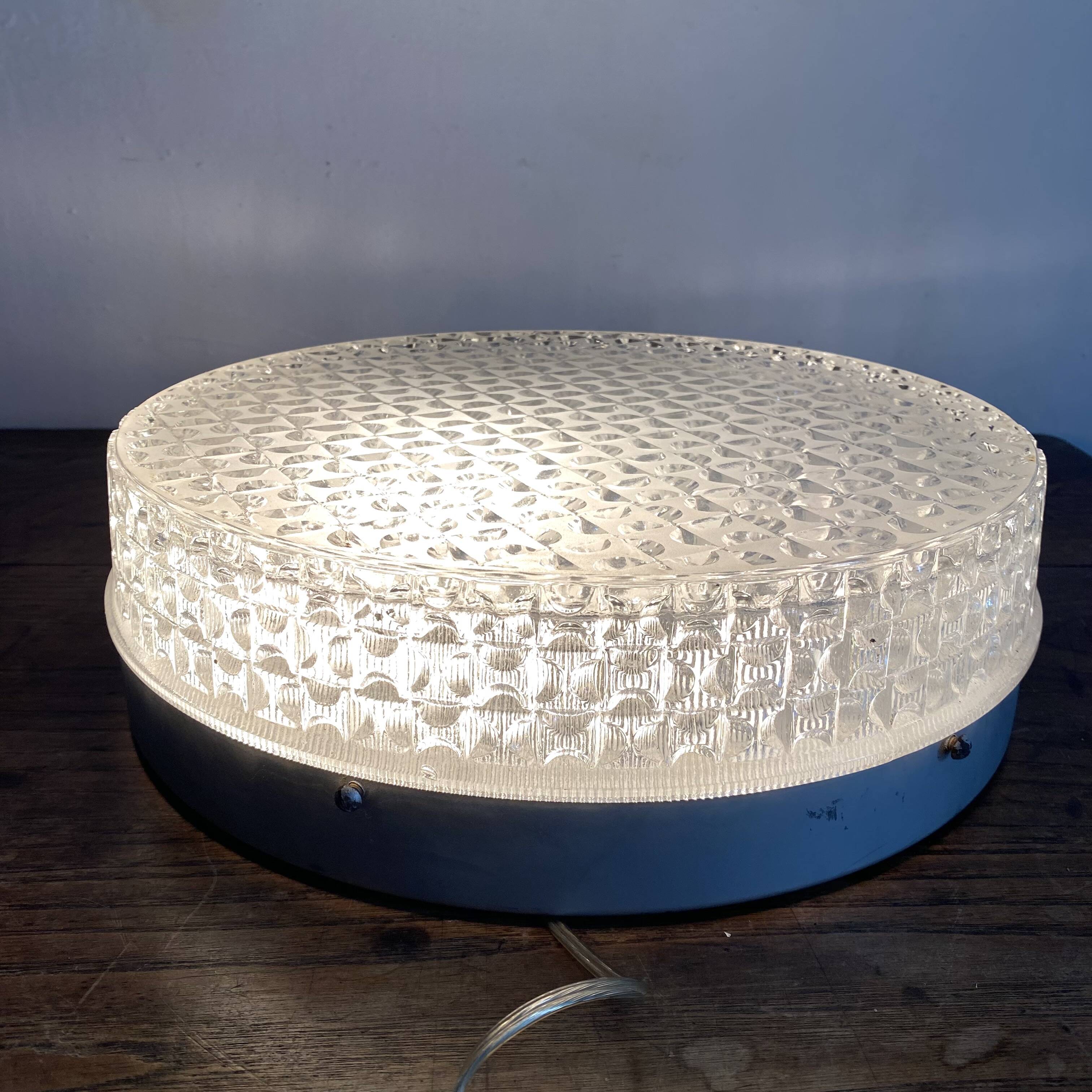 Industrial round ceiling light 30 cm