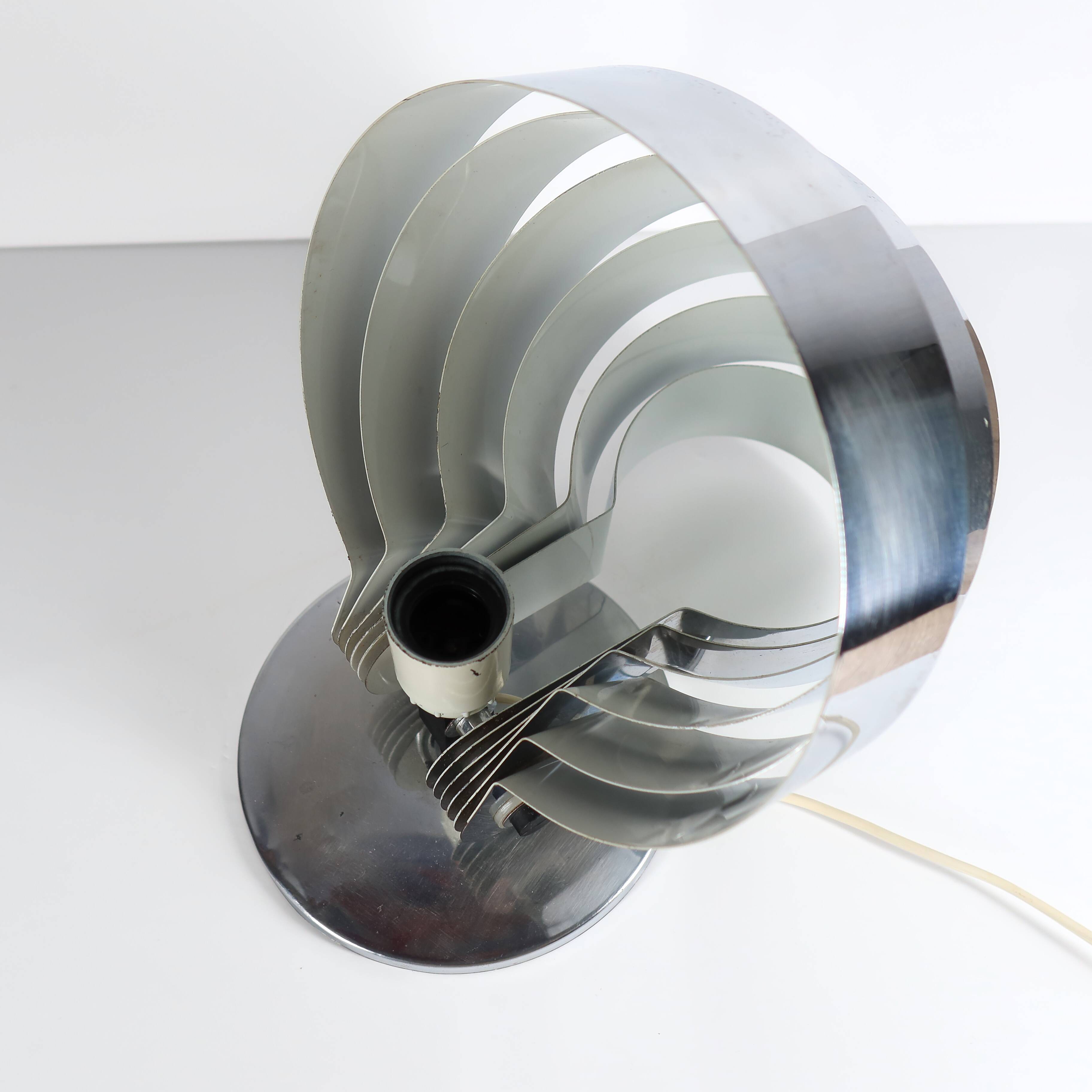 Visier Space Age Vintage Desk Lamp by ER Nele for Temde, Switzerland