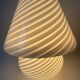 Lampe champignon verre de Murano 1970