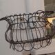 Small basket of rounded wire