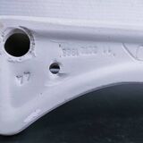 white glazed ceramic wall shelf from the 60s