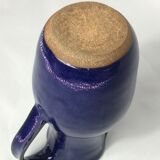 Blue pitcher