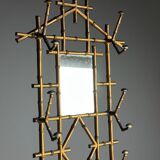 Porte-manteau en faux bambou, vers 1900
