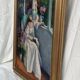 Signed painting Oil on canvas dimensions: height -55cm- width -47 cm-