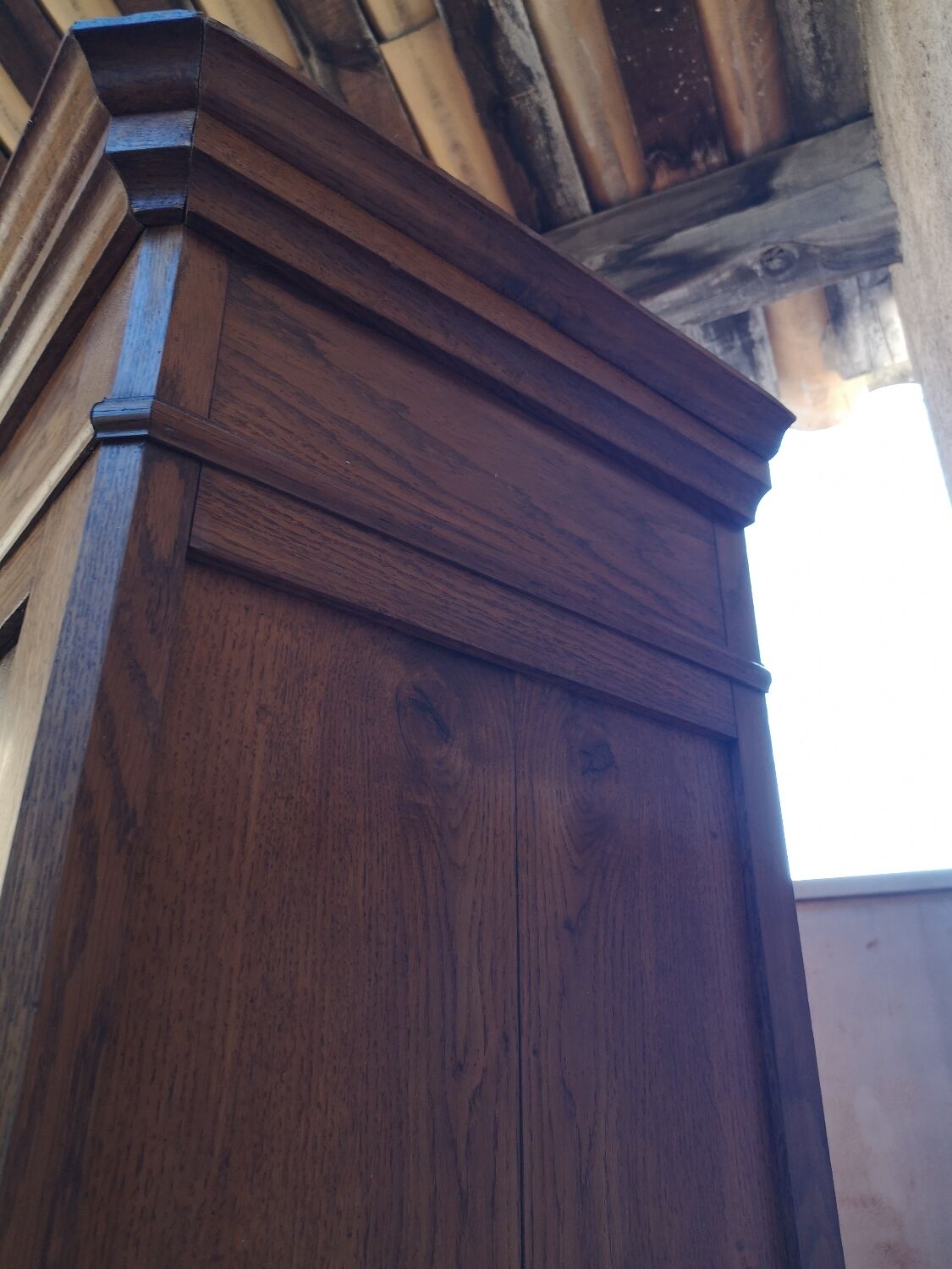 Louis Philippe glass cabinet
