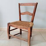 Old low chair from the 30s/40s