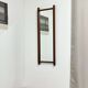 Rectangular teak mirror