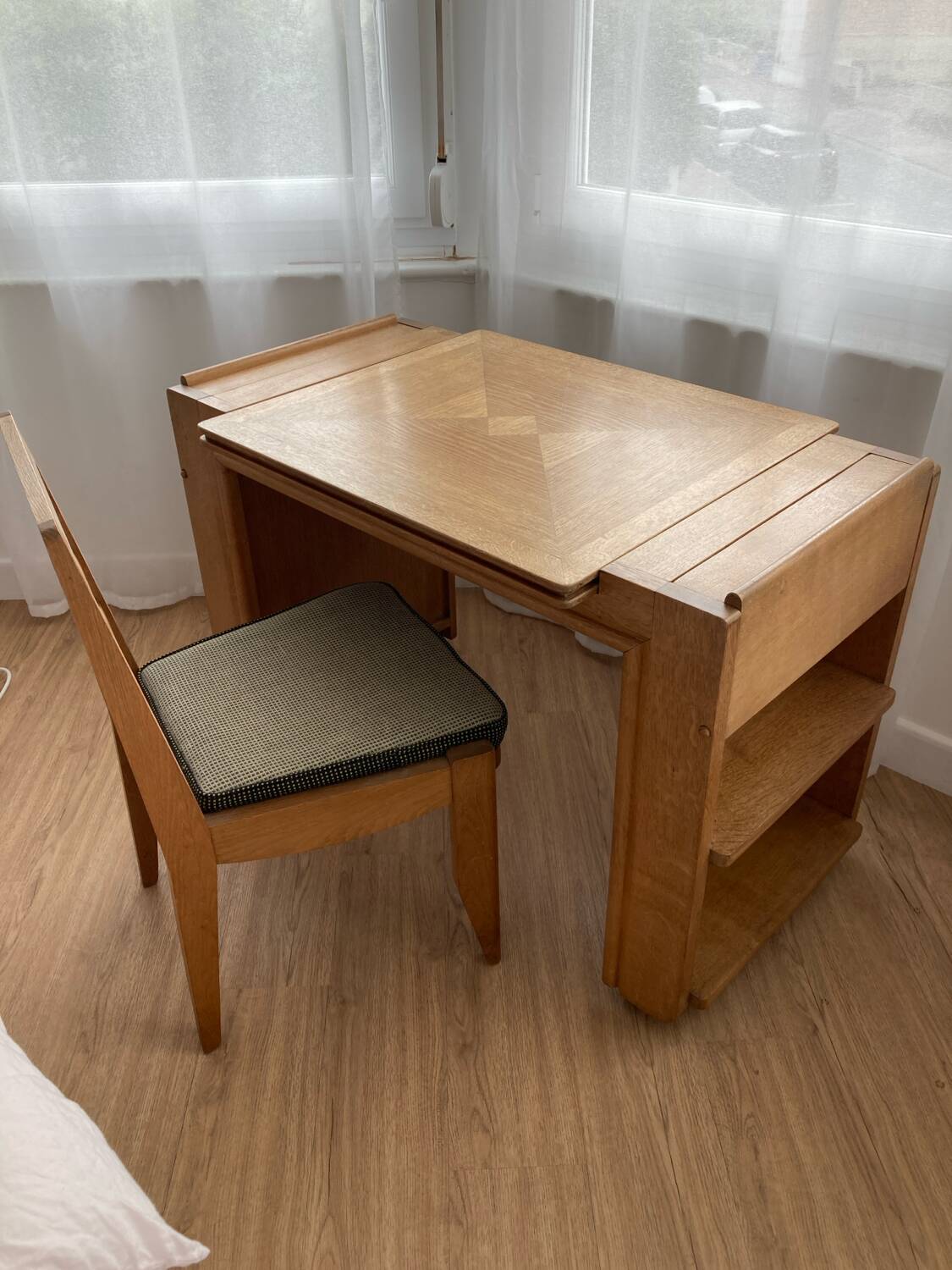 Bureau et chaise Guillerme et Chambron