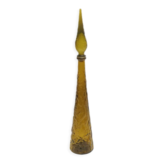 Bottle carafe italian glassware from empoli