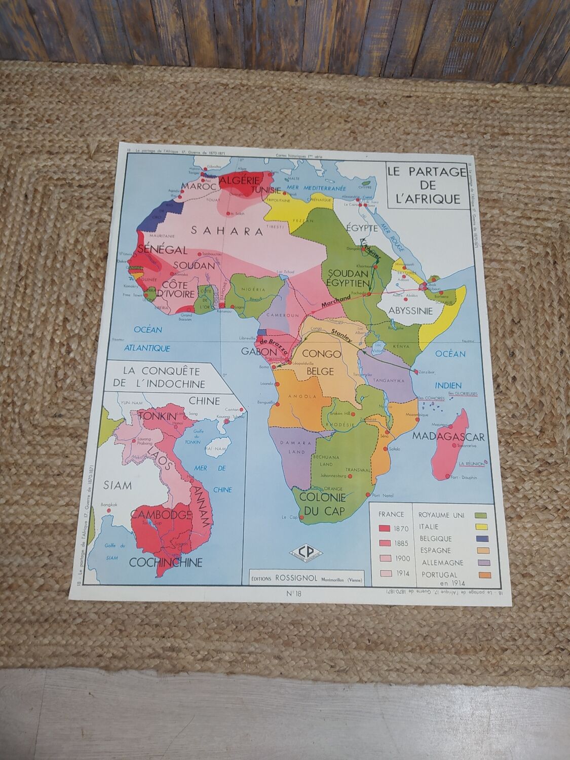 school map editions Rossignol