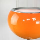 Space Age Orange Flash Floor Lamp from Guzzini, 70s