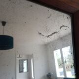 Piqué mercury mirror, 63x51 cm