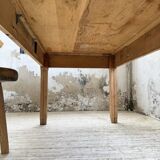 Ancienne table de ferme en chêne