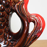 Pitcher vase fish