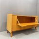 Vintage ash wood commode by F. Jirák for Tatra, 1960, Czechoslovakia.