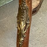 Very beautiful and old wooden marquetry planter, Napoleon III period, mid-19th century.