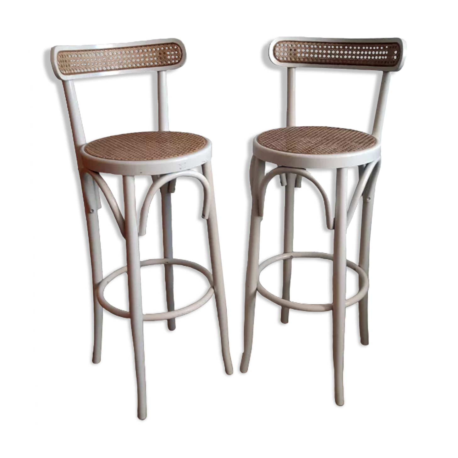 Pair of high stools from the 70s.