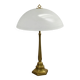 1940s Art Deco brass lamp | 2x E27 | Glass | Vintage