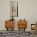 Czechoslovak bedside table by Frantisek Mezulanik for Novy Domov 1960