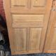 4 old cupboard doors in pitch pine