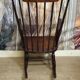 Antique wooden rocking chair – Windsor style – 20th century