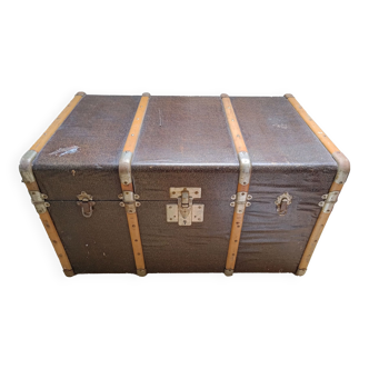 Old travel trunk