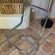Lot de 6 chaises tubulaires en acier chromé 1970