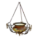 Hanging planter in earthenware