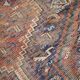 Antique hand-woven carpet, 1850 shiraz persian  150x110cm