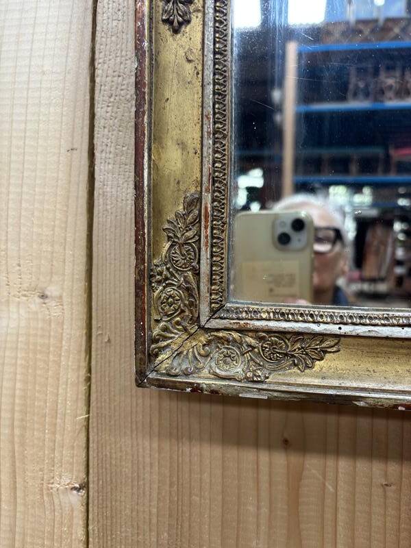 Miroir carré époque restauration