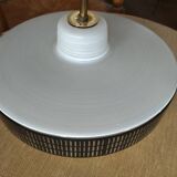 Glass hanging lamp 1950