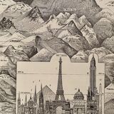 Lithograph on height 1920