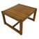 Table basse en bois Karin Möbring pour Ikea années 70