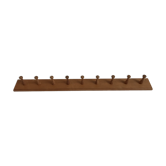 Porte-manteaux mural en bois
