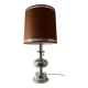 Large Mid-Century Italian Chrome Table Lamp, 1960s