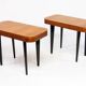 Two Paldao Line Art Deco End Tables By Gilbert Rohde For Herman Miller, C 1940