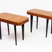 Two Paldao Line Art Deco End Tables By Gilbert Rohde For Herman Miller, C 1940