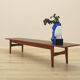 Teak lowboard, Danish design, 1970s, made in Denmark
