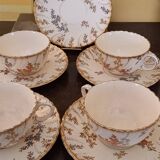 Lots of Sarreguemines Louis XV cups