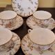 Lots of Sarreguemines Louis XV cups