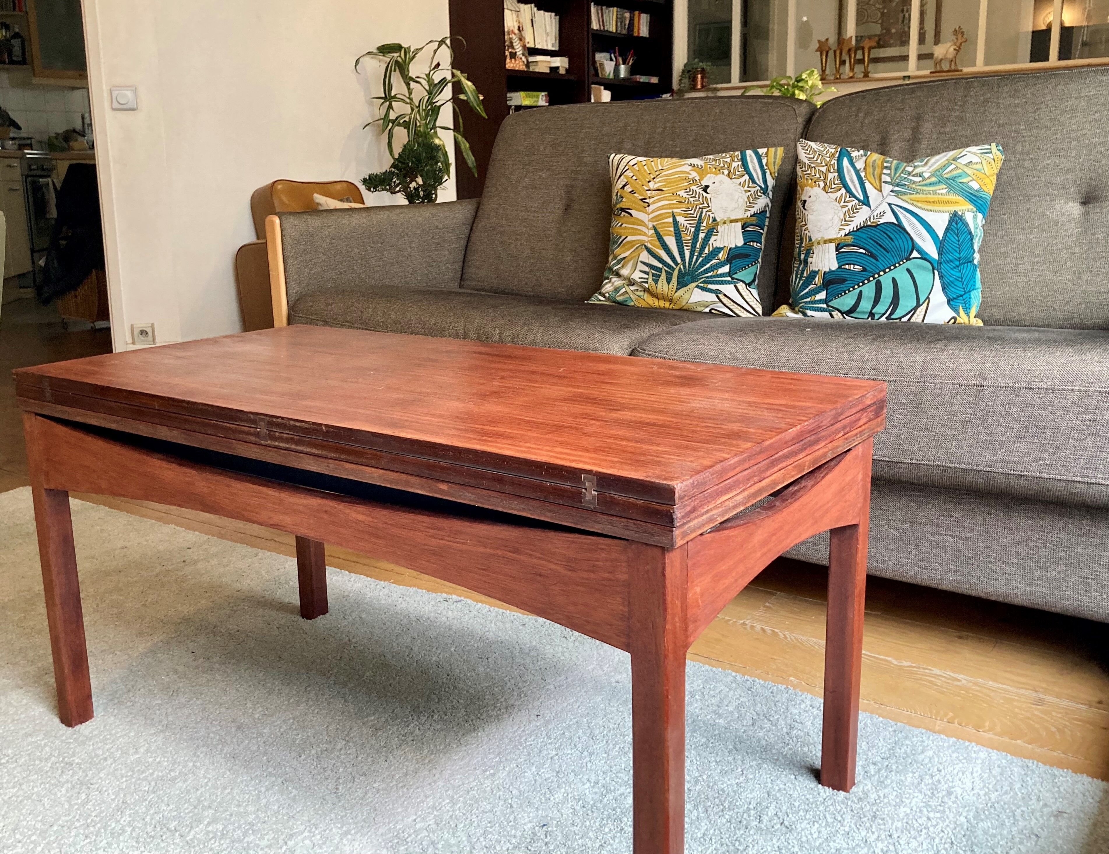 Transformable coffee table - A. Ducrot