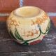 Vintage Polychrome Ceramic Ball Vase Flowers West Germany