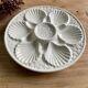 Set of 2 vintage oyster plates longchamp france
