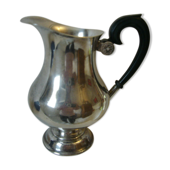 Silver metal art deco