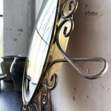 Brass witch mirror