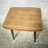 Side table with compass legs