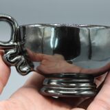 2 vintage design ceramic cups accolay